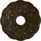 Ekena Millwork Terrones Butterfly Ceiling Medallion (Canopies up to 3 7/8"), 17 7/8"OD x 3 7/8"ID x 1"P, Green Gold CM17TSGGS - alternate 1